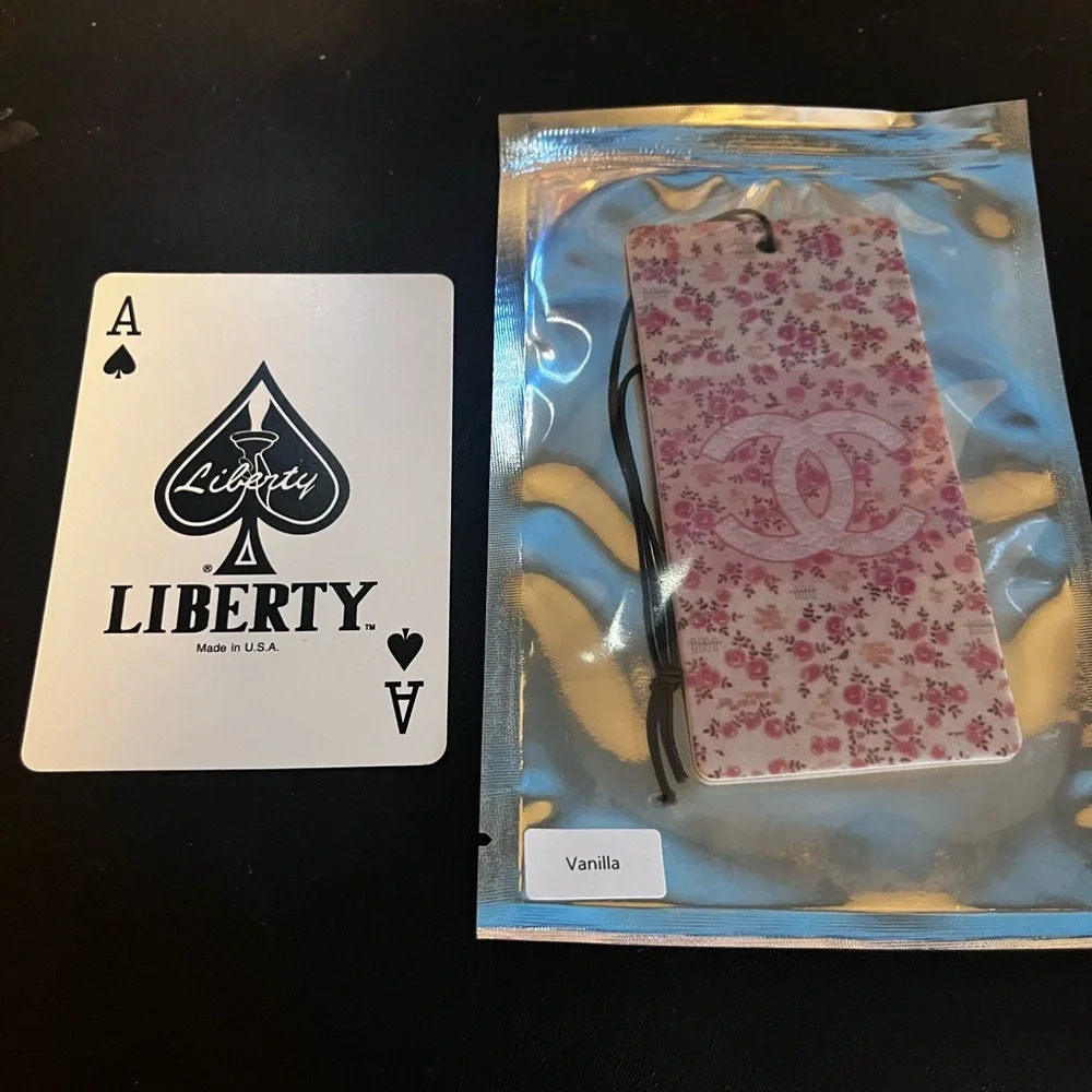 liberty Pink Floral Hanging Air Freshener
